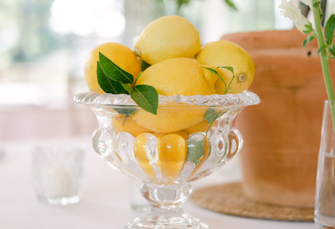 italian wedding lemons