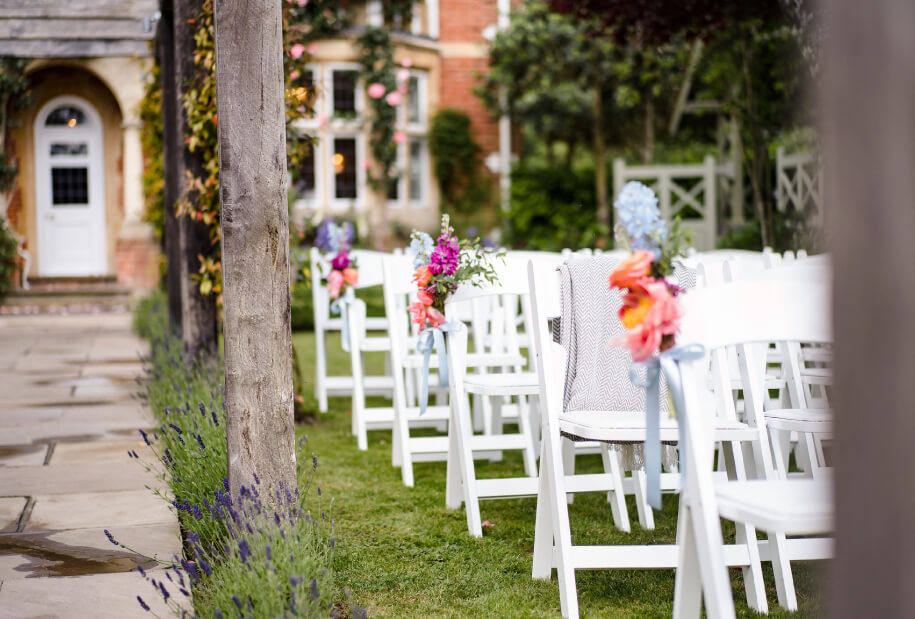 wedding seating at venue in essex