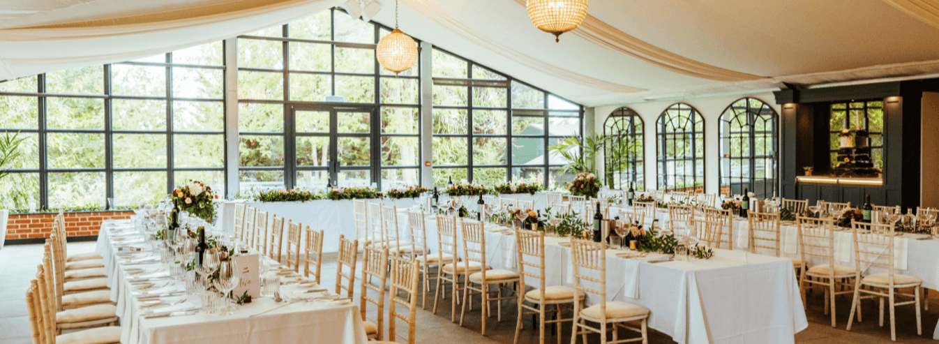 Orangery at Private wedding venue