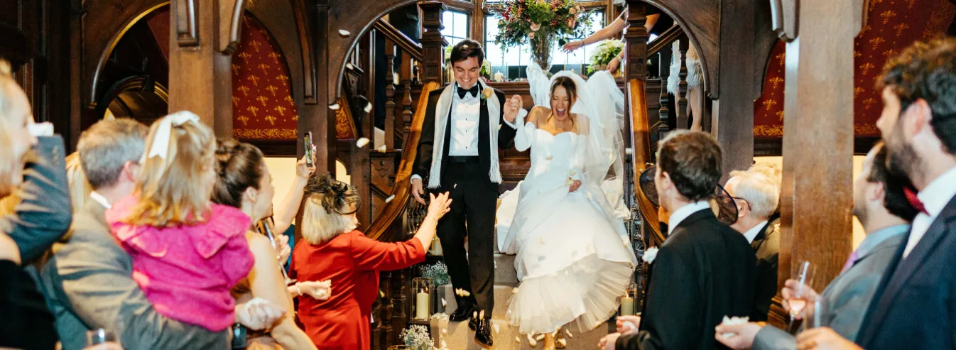 Lauren and Simon wedding at baddow park house