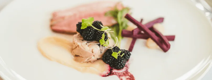 fine dining at essex wedding venue