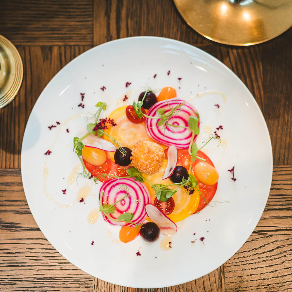 Wedding Breakfast at Baddow Park House