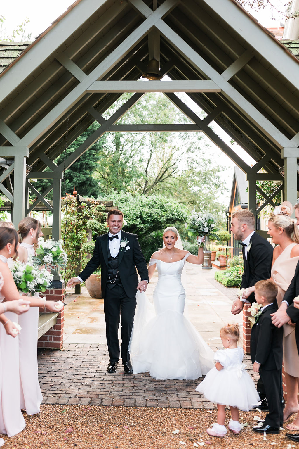 Wedding Ceremony at Baddow Park House