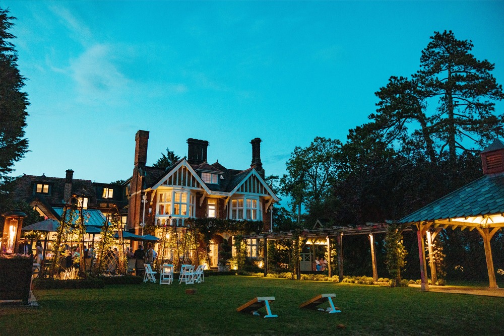 Baddow Park House at Evening